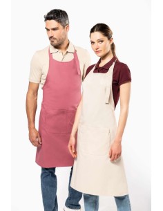K-KA885-COTTON APRON WITH POCKET 2